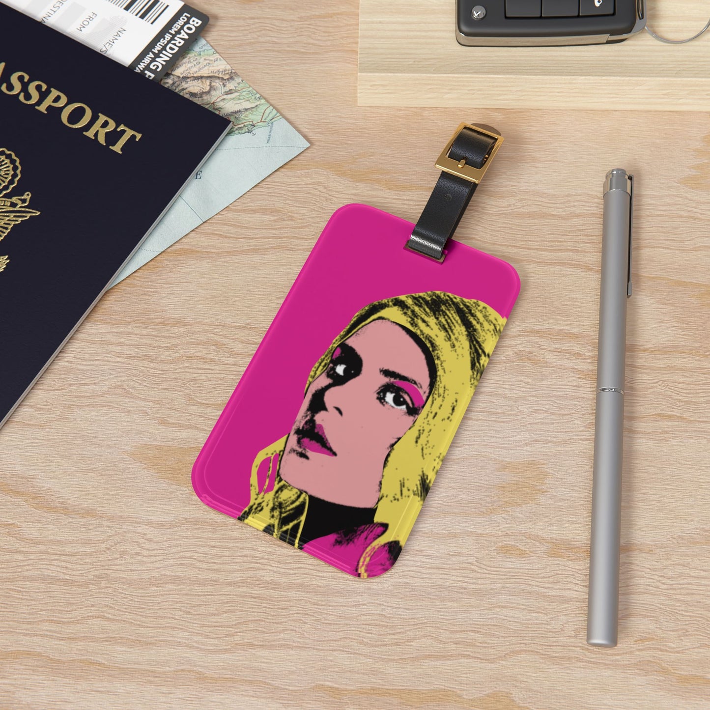 SPARE ME luggage tag