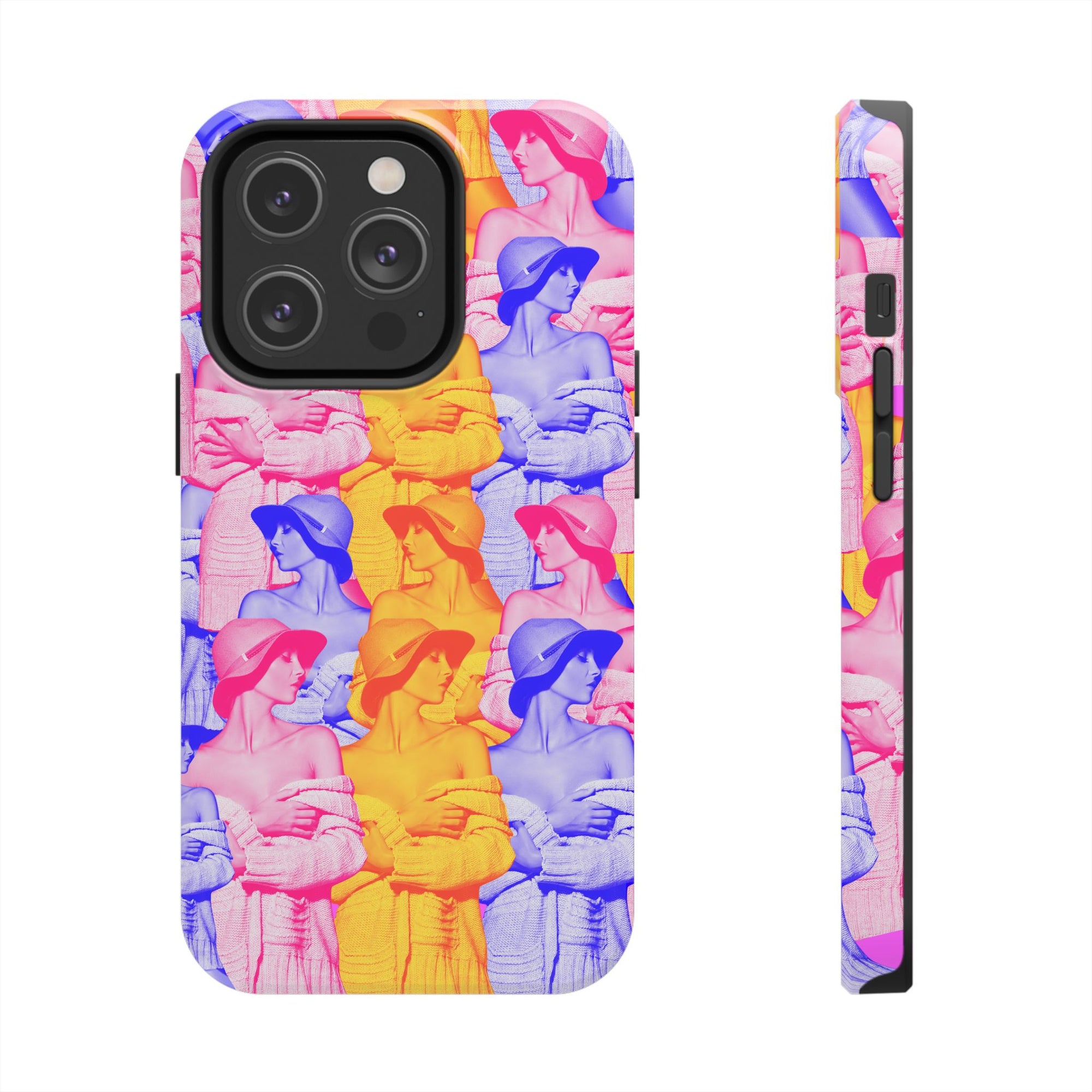 THREE SHADES OF CHIC phone case