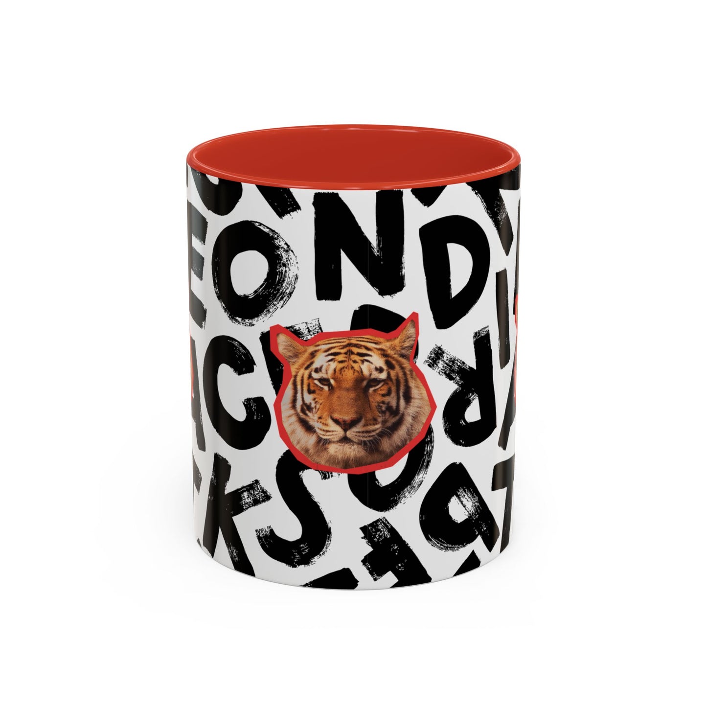 TIGER SCRAMBLE mug