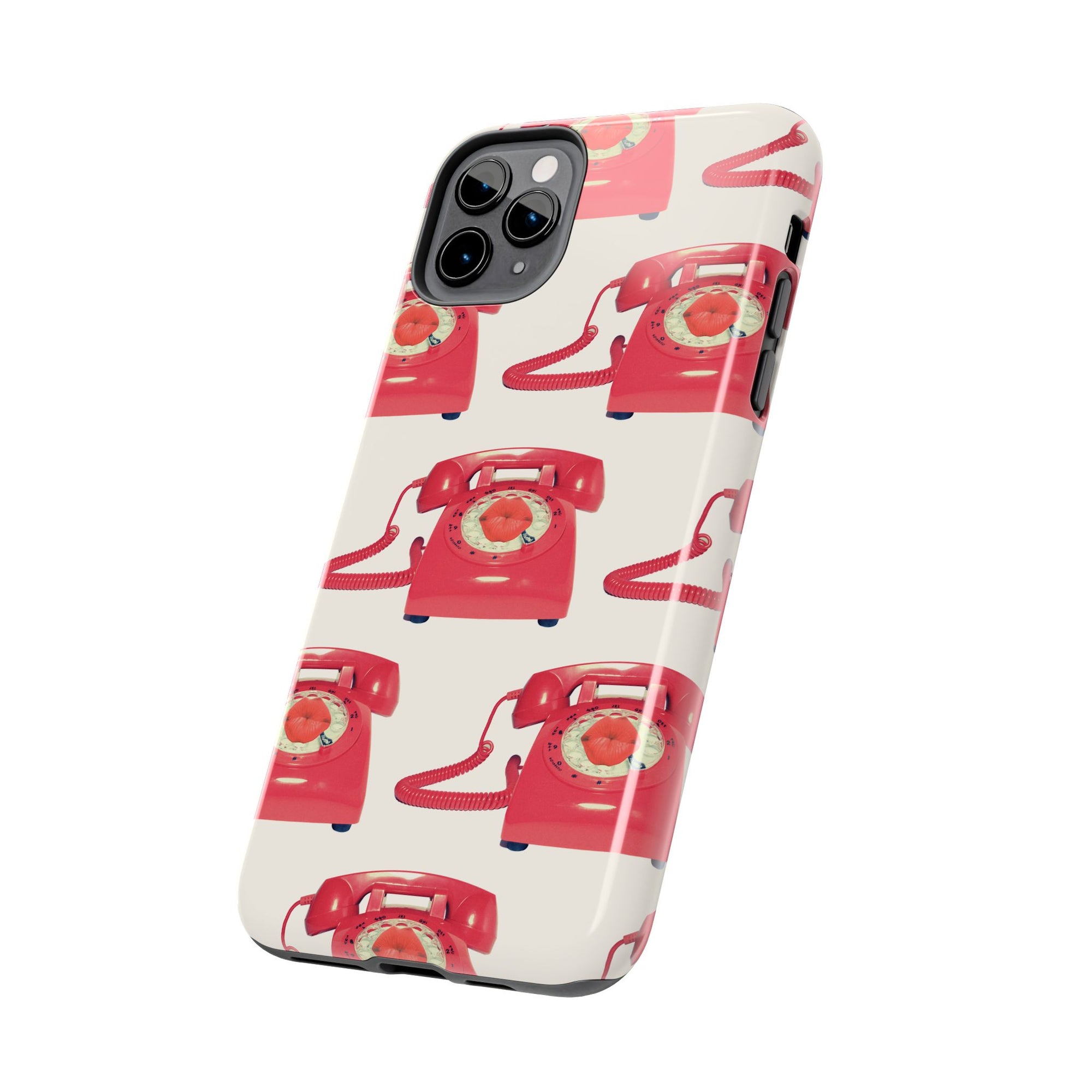 KISS ME THRU THE PHONE phone case