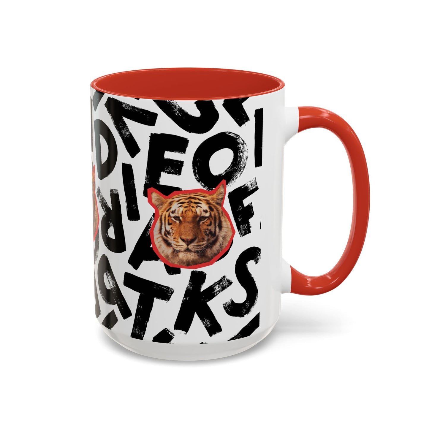 TIGER SCRAMBLE mug