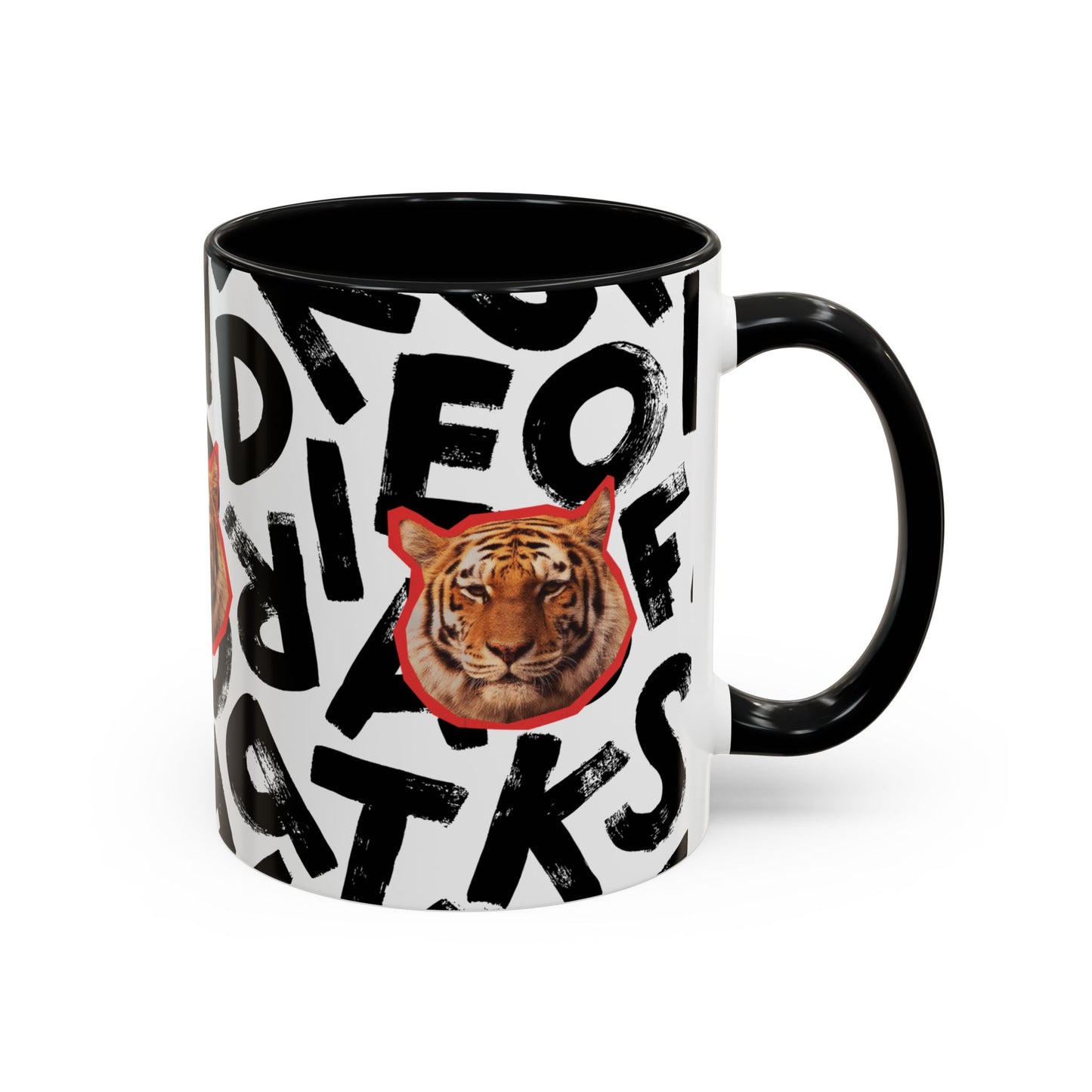 TIGER SCRAMBLE mug