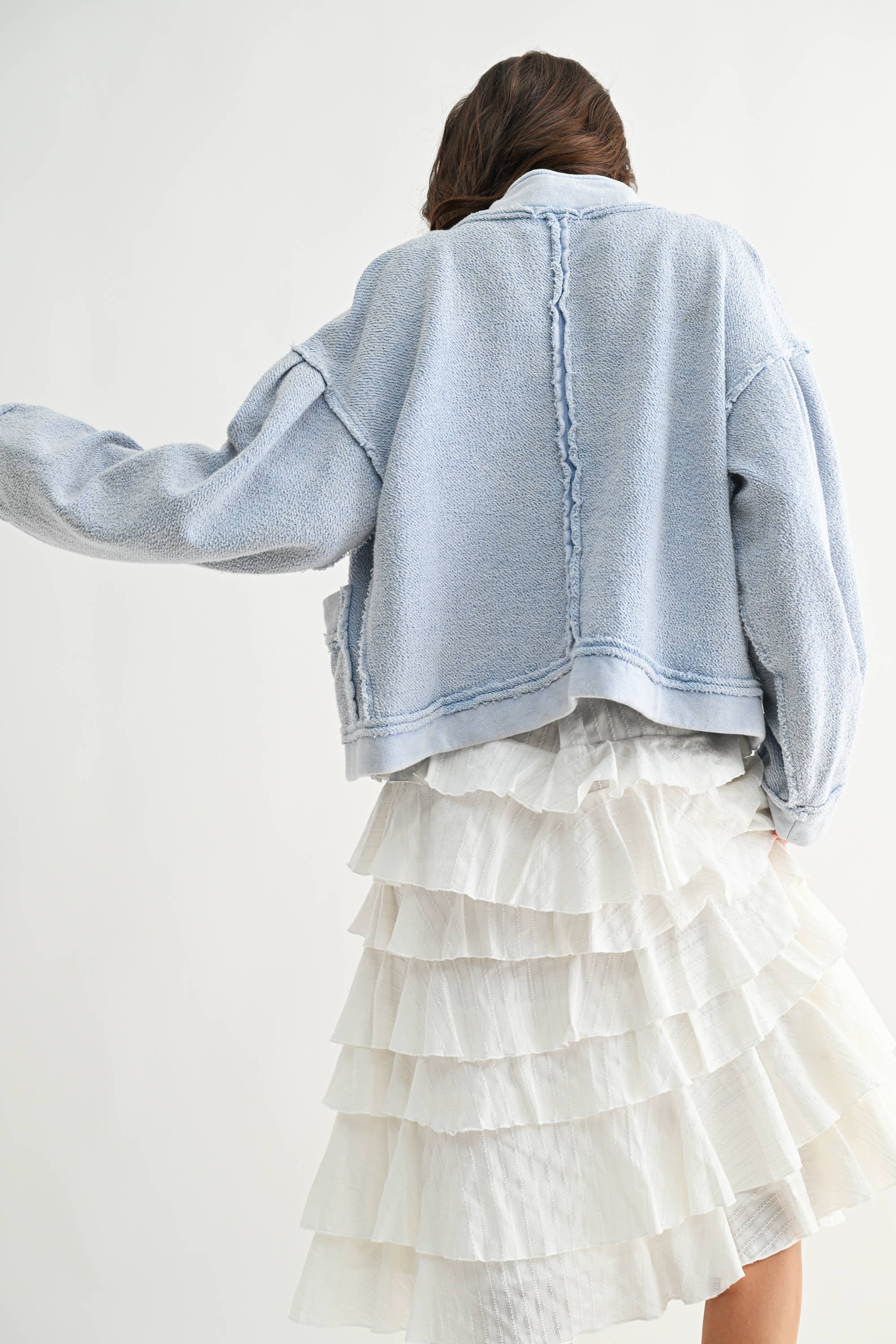 CLOUD FRONT BUTTON jacket