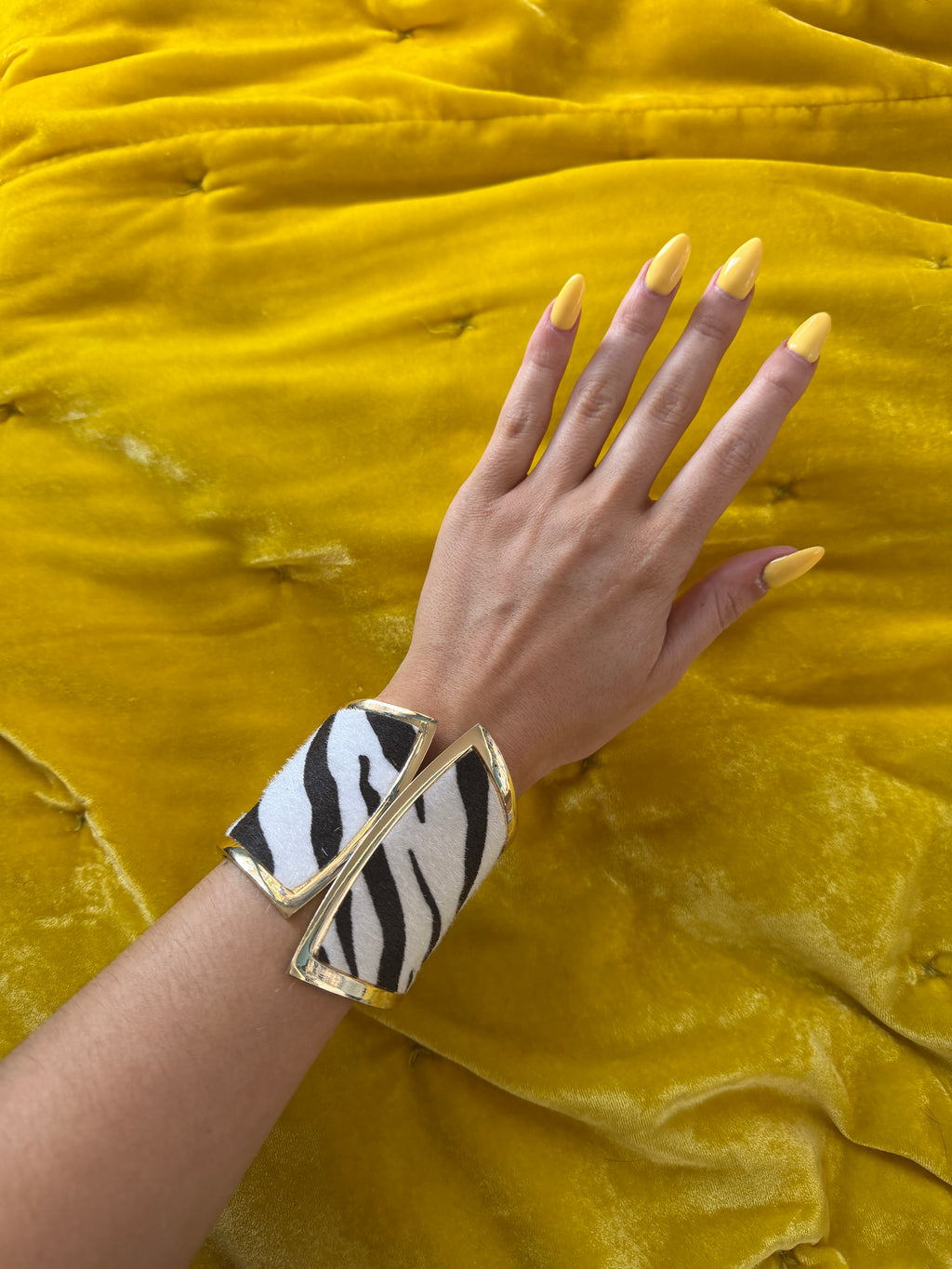 Anita Zebra Cuff Bracelet