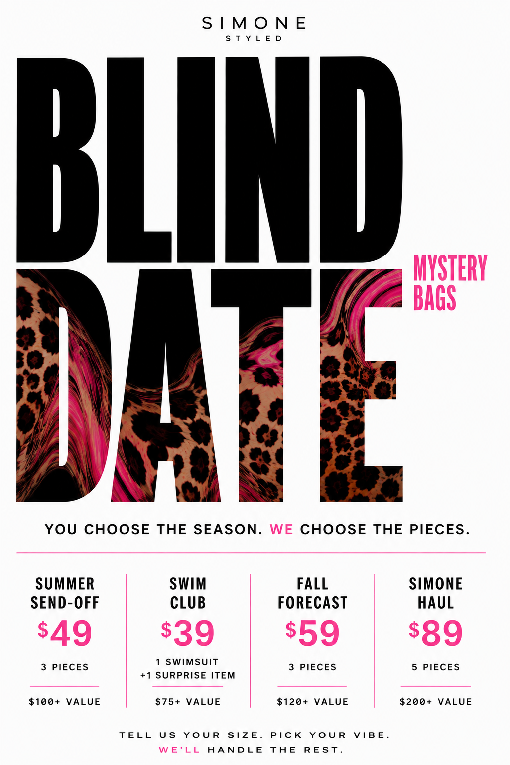 SUMMER SEND OFF mystery bag