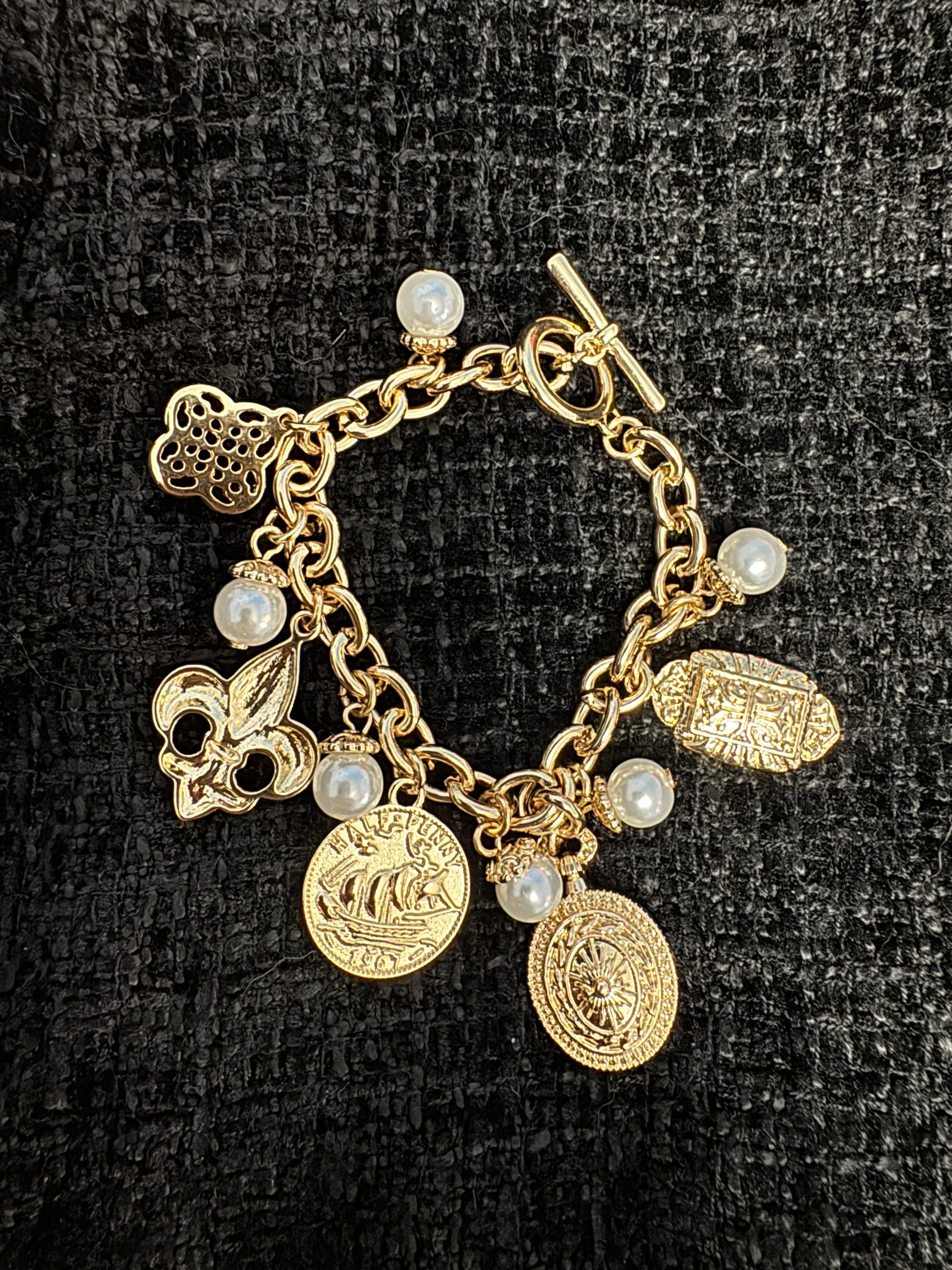 SAILOR’S GOLD CHARM bracelet